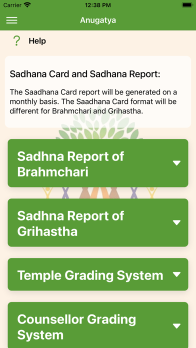 Anugatya Counselling System Screenshot