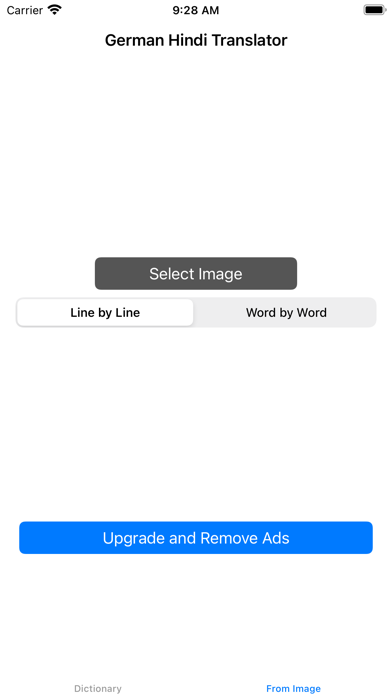 German Hindi Translator Screenshot