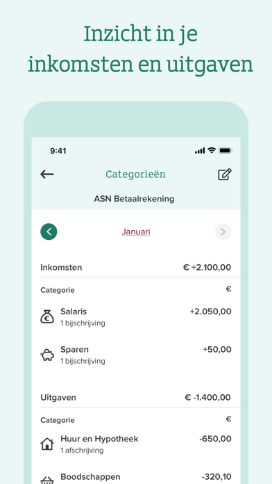 ASN Bank Screenshot