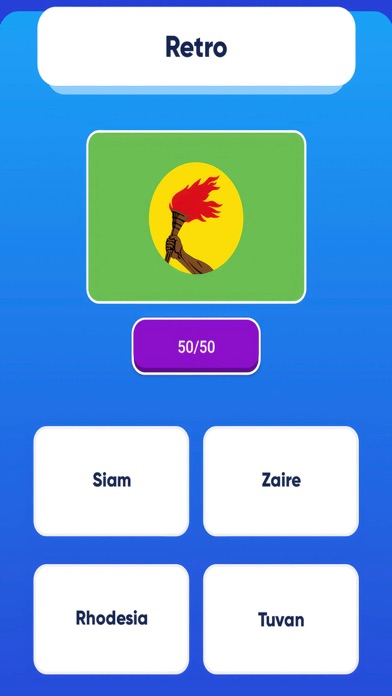 Guess the Country Flag - Quiz Screenshot