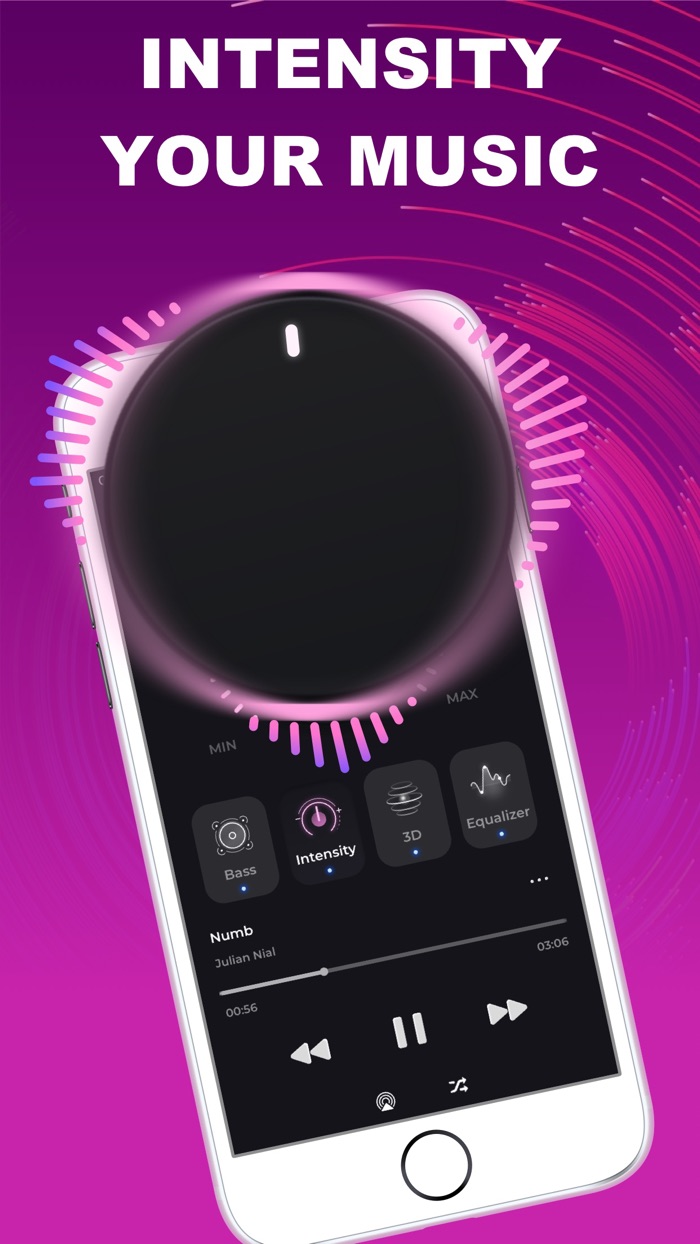 Bass Booster Volume Boost Amp