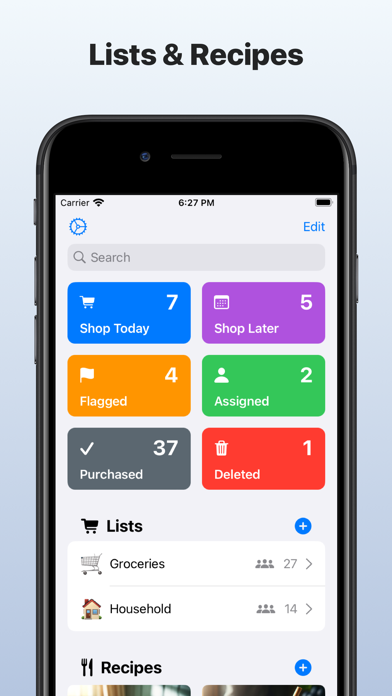 Shopminder Screenshot