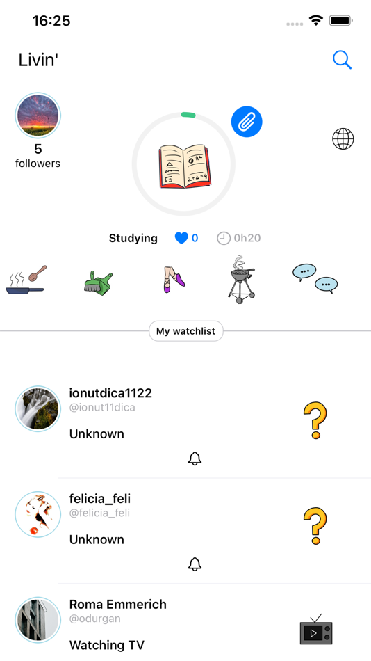 #1. Livin' - my Status live (iOS) 由: QDEV SOFTWARE CONCEPT SRL