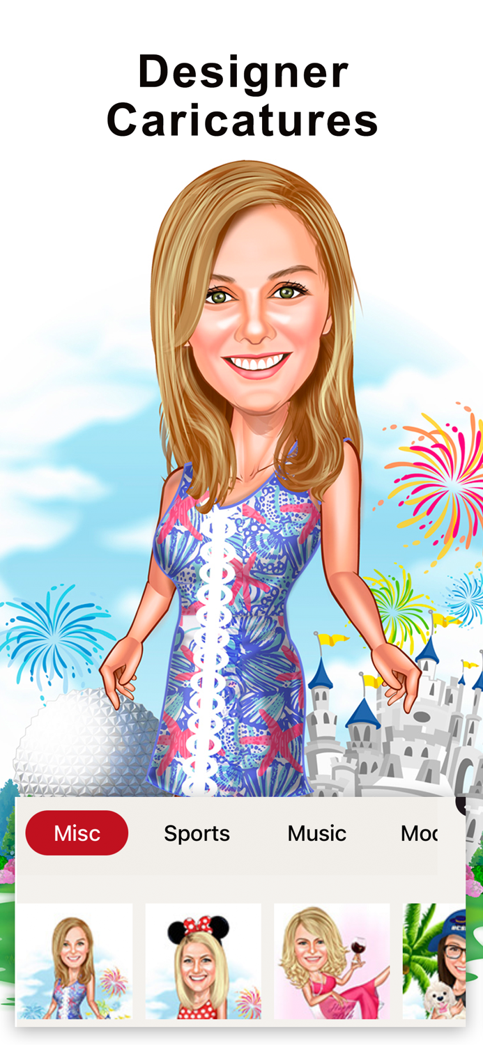 Caricature Cartoons Neon ToonU