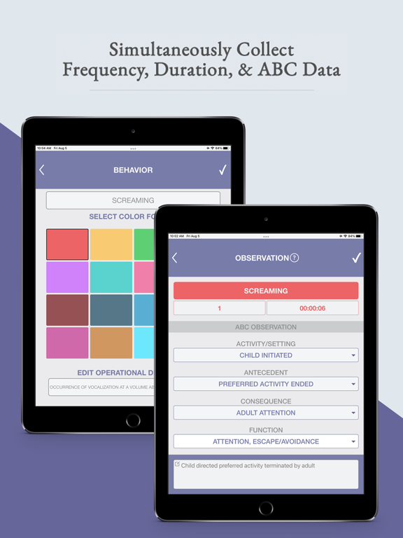 Screenshot #6 pour AbcObserve (School & Business)