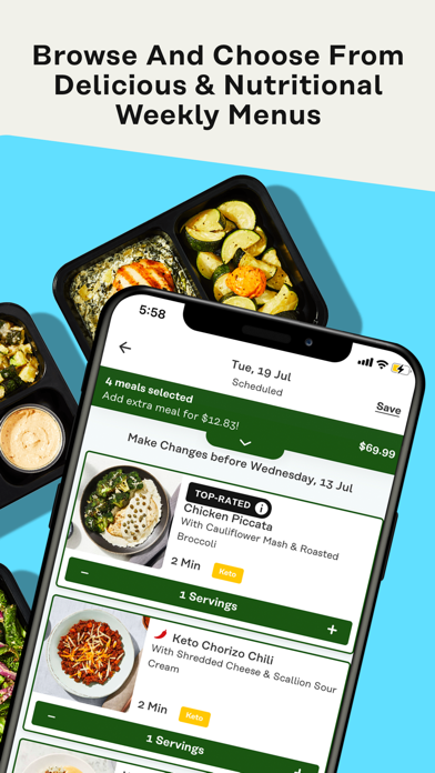 Factor_ Prepared Meal Delivery Screenshot