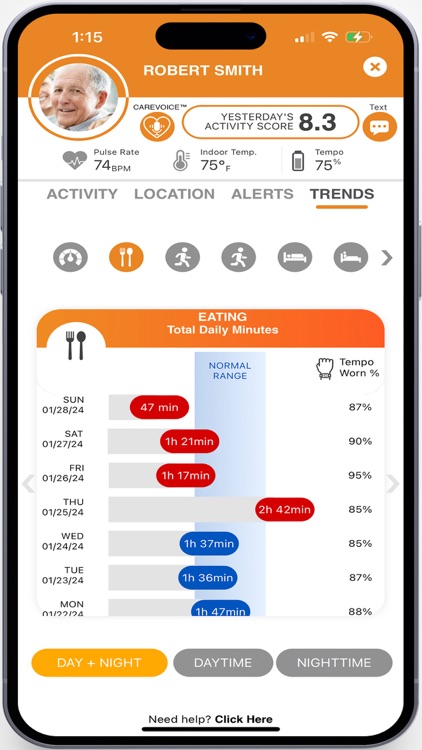 CarePredict TouchPoint screenshot-4