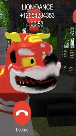 Game screenshot Lion Dance Video Call & Games apk