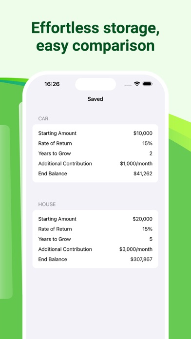 Investment Calculator - Calc Screenshot