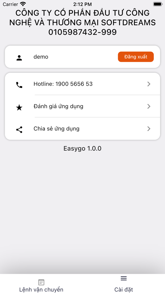 #2. Easy Transport (iOS) 由: SOFTDREAMS TECHNOLOGY INVESTMENT AND TRADING JOINT STOCK COMPANY