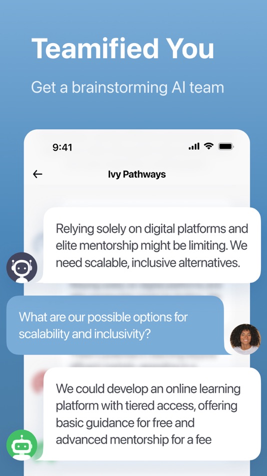 #6. IdeaMate - AI Idea Generator (iOS) بواسطة: SARAFAN LLC