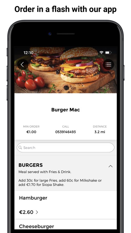 Burger Mac App