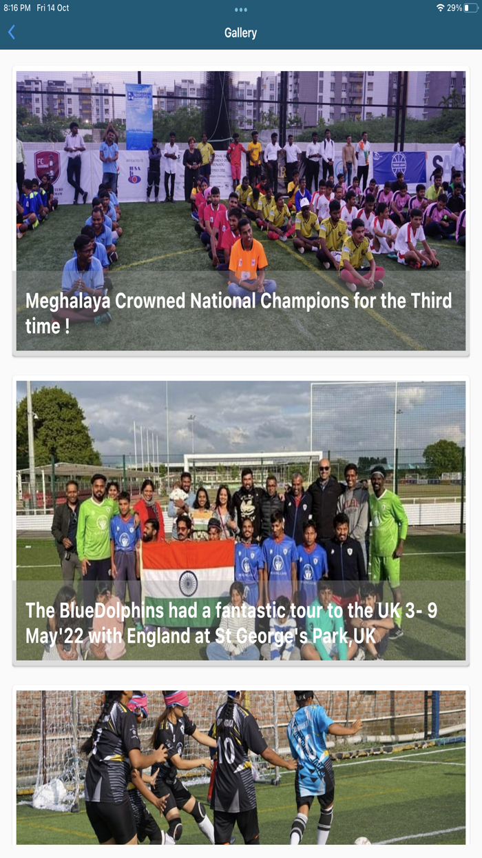 Blind Football India