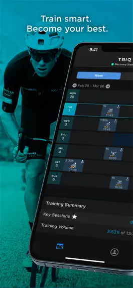 Game screenshot TRIQ – Triathlon Training Plan apk