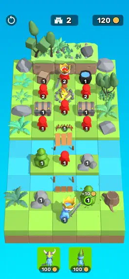 Game screenshot Castle Wars Puzzle apk