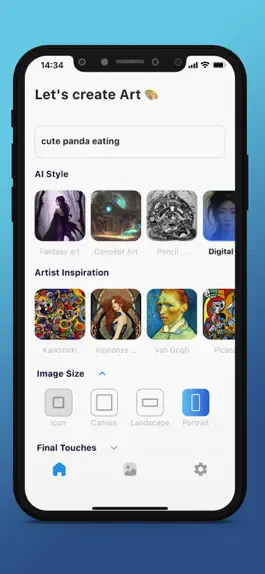 Game screenshot Mona: AI art generator mod apk
