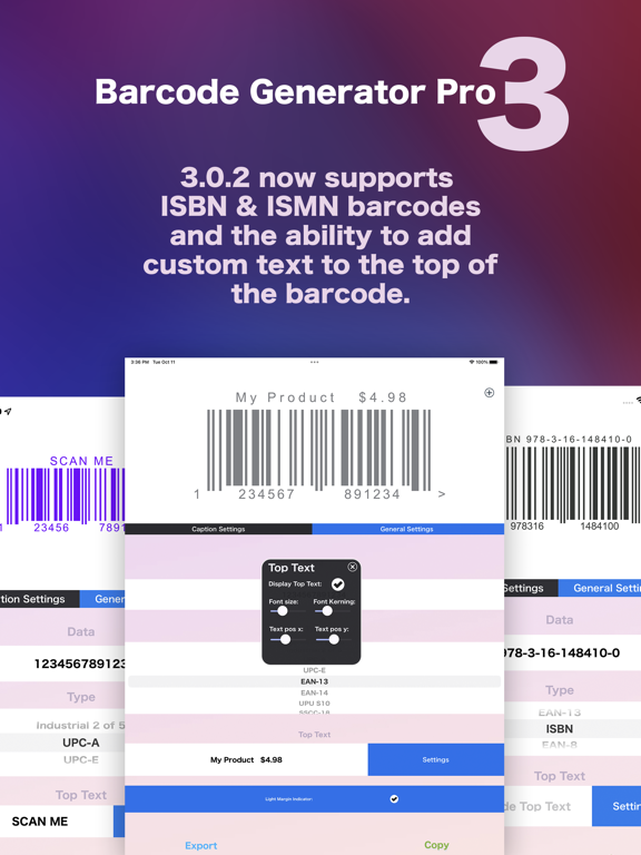 Screenshot #5 pour Barcode Generator Pro 3