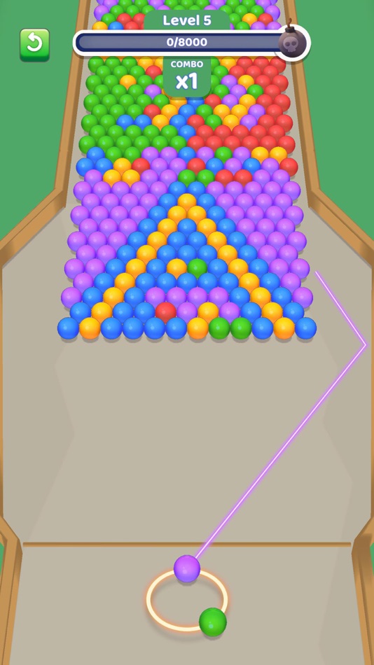 #6. Collapse Bubbles (iOS) 由: Bugbomb