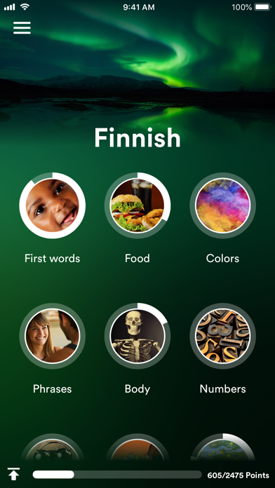 Learn Finnish - EuroTalk Screenshot