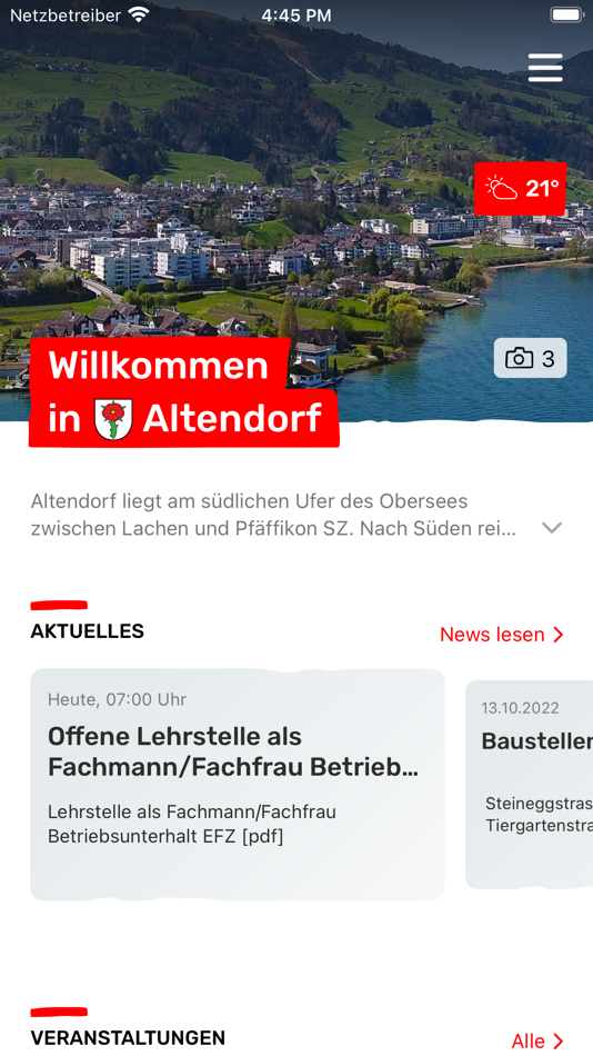 Gemeinde Altendorf SZ - 8.1.1 - (iOS)