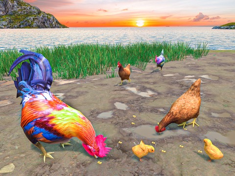 Wild Rooster Chicken Simulatorのおすすめ画像2