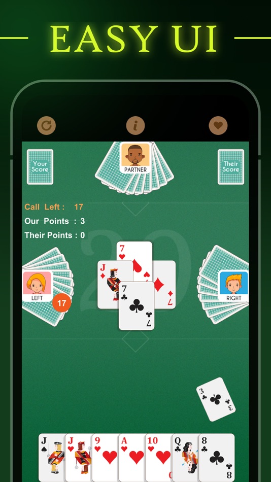 #3. 29 Card Game - Twenty Nine (iOS) 由: Dynamite Games Studio