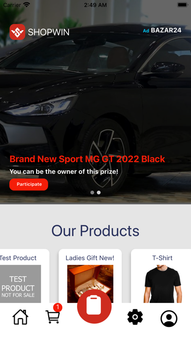 Shopwin App Screenshot