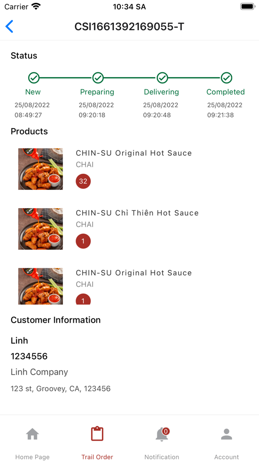 #3. Chinsu Order (iOS) 来自: VINCOMMERCE GENERAL COMMERCIAL SERVICES JOINT STOCK COMPANY