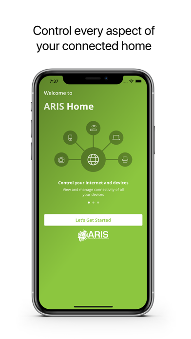 ARIS Home Screenshot