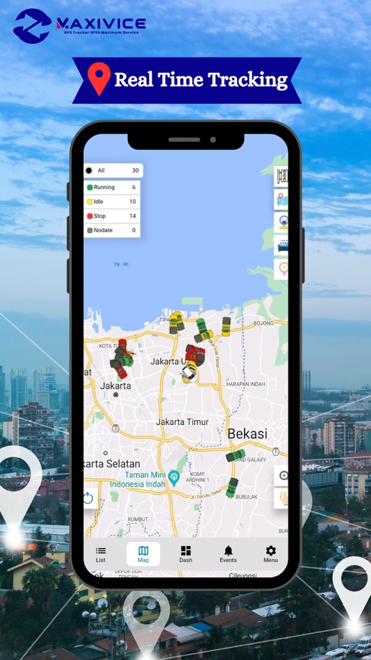 #4. Maxivice Tracking Platform (iOS) 来自: Hery Gus