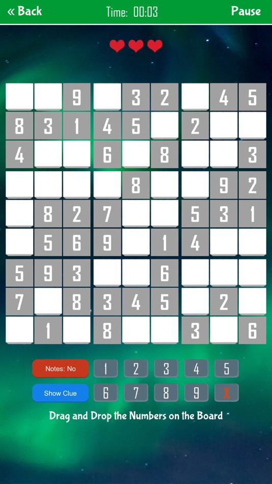 #8. Drag and Drop Sudoku (iOS) 由: Edise Soluciones SL