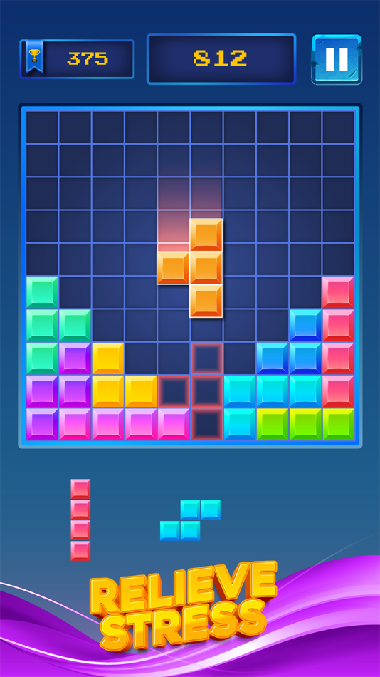 #3. Block 1010: Brick Puzzle Game (iOS) 由: TRAN BINH DUONG