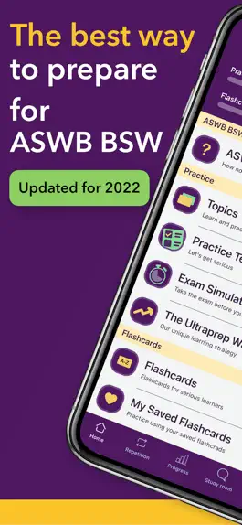 Game screenshot ASWB BSW Exam Prep 2022 mod apk