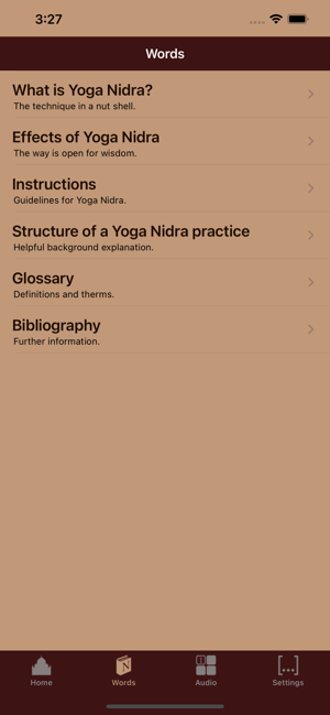 ‎Yoga Nidra Screenshot