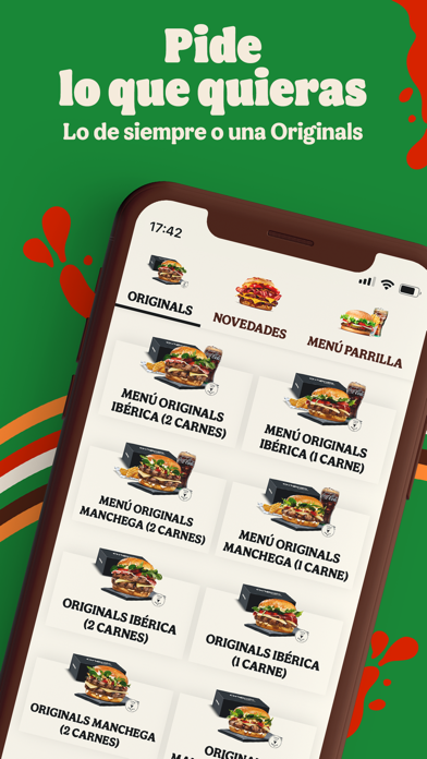 BURGER KING España Screenshot