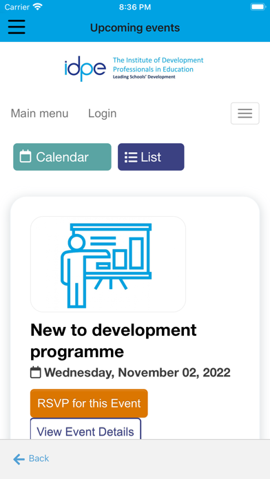 IDPE Screenshot