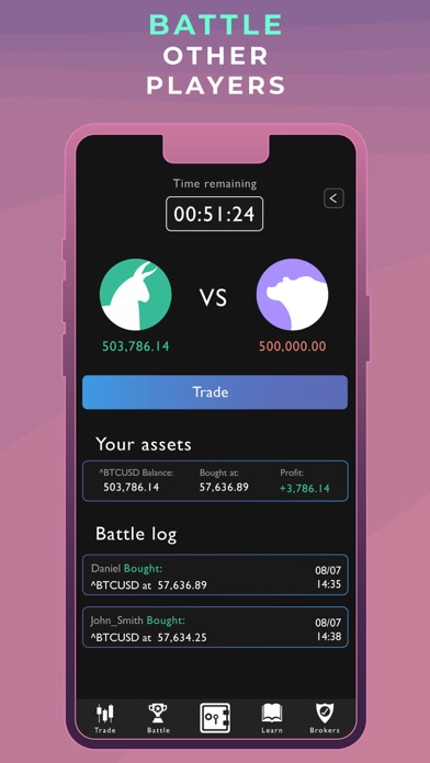 BullBear: Trading Simulator Screenshot