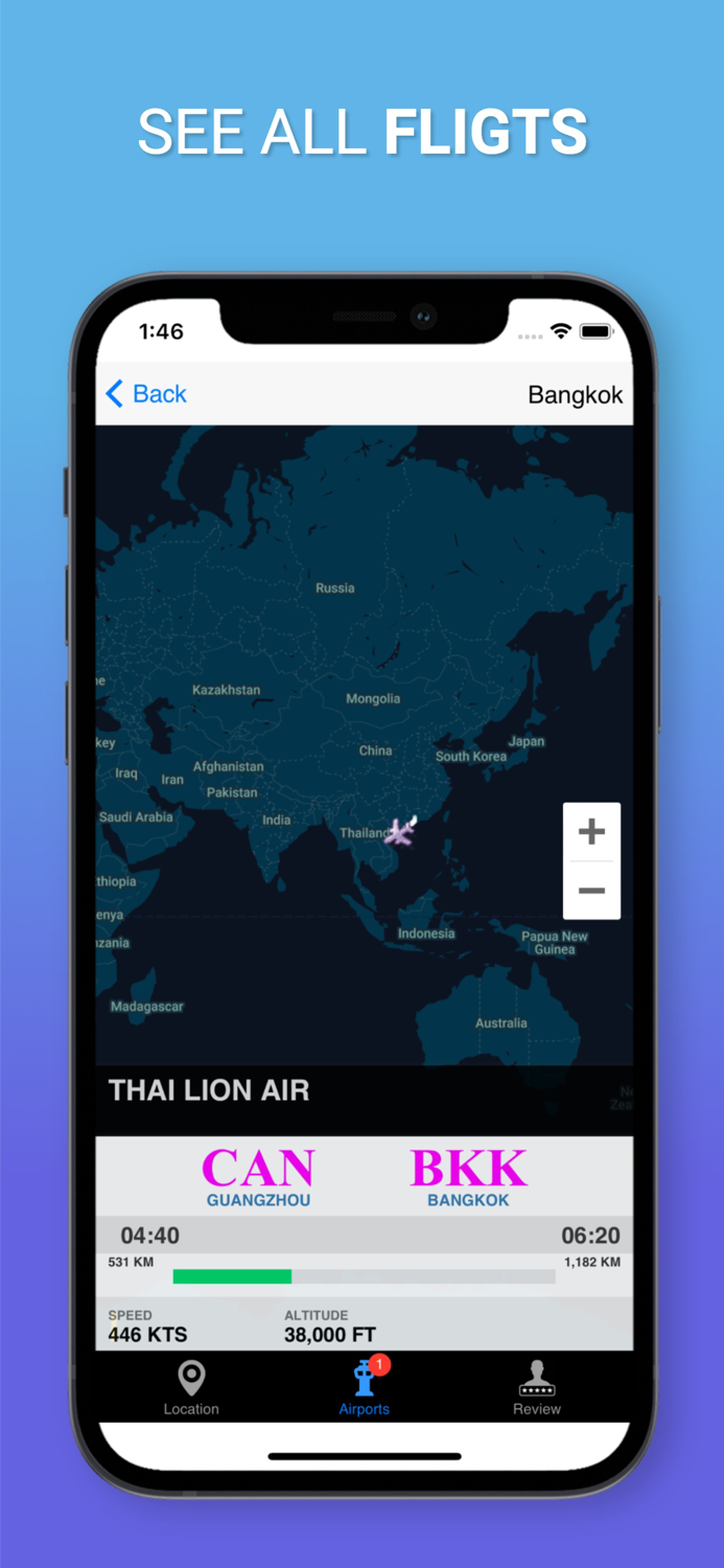 Tracker For Lion Air