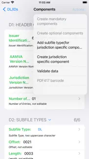 pdf417 aamva iphone screenshot 4