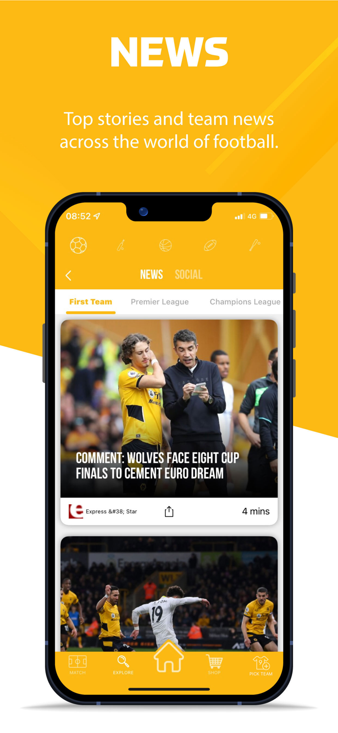 WeAreWolves - Live Scores