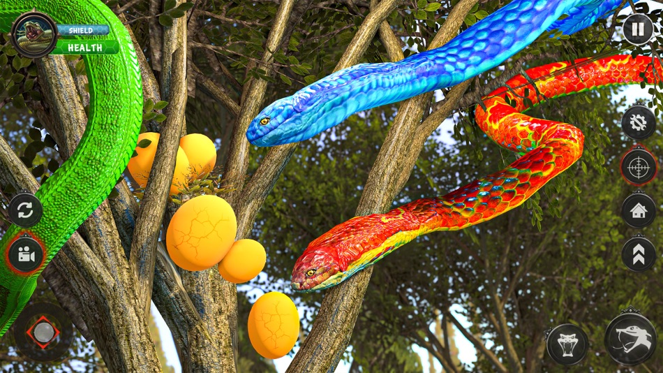 #3. Anaconda Attack: Snake Games (iOS) Podle: Five River Solutions Private Limited