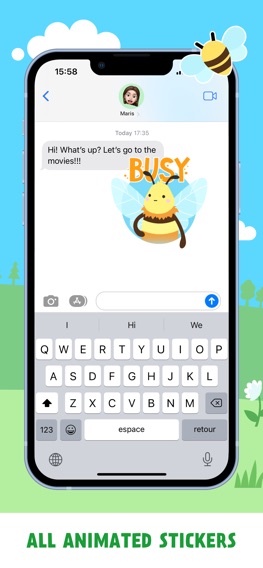 Moji BusyBeeのおすすめ画像2