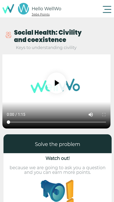 WellWo - Plataforma Saludable Screenshot