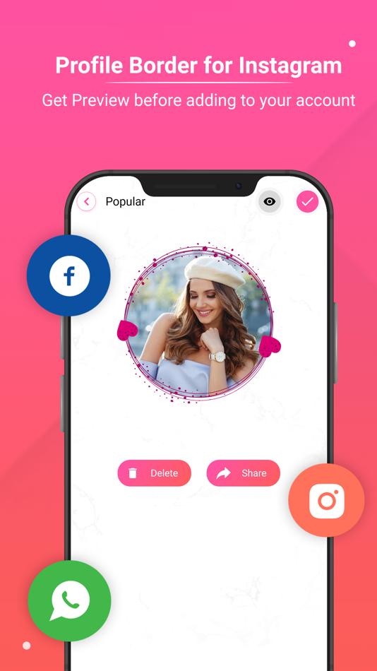 #7. Profile Picture - Border Frame (iOS) 由: Bhavik Savaliya
