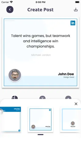 Game screenshot PostEasy: Social Post Maker apk