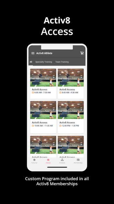 Activ8 Athlete Screenshot