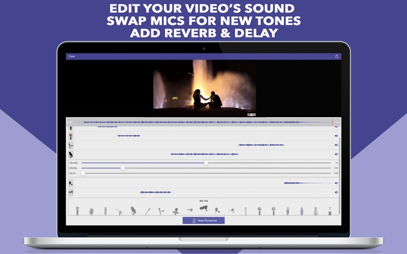 How to cancel & delete micswap video pro sound editor 3