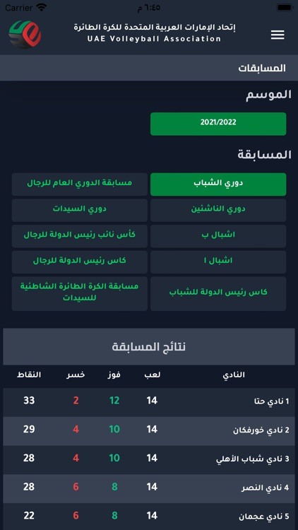 UAE Volleyball Association screenshot-3