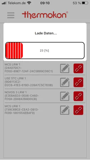Thermokon LRWapp screenshot 3