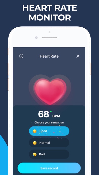 Heart Health & Pulse Measure Screenshot